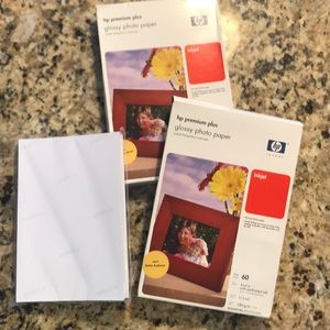 NEW! HP Premium Plus Glossy Photo Paper $18 / free